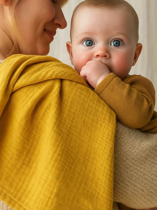 Maxi telo multiuso in cotone biologico - Kiabi