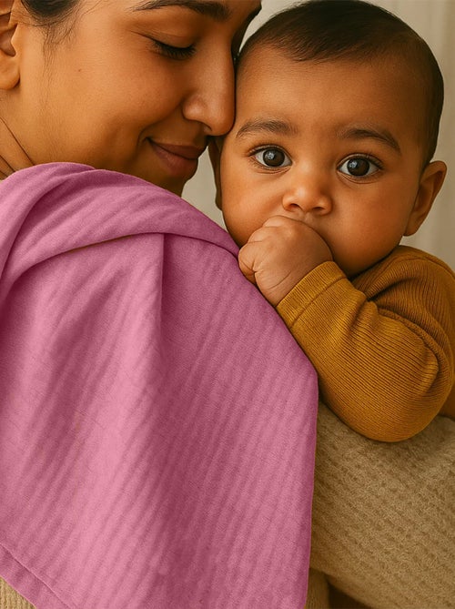 Maxi telo multiuso in cotone biologico - Kiabi