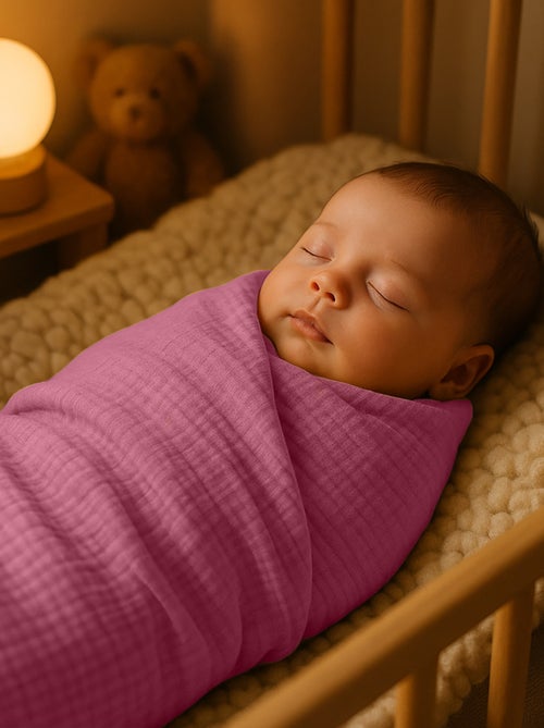 Maxi telo multiuso in cotone biologico - Kiabi