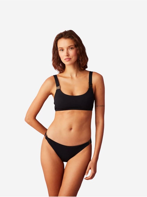 Maya top bikini con spalline e dettaglio accessorio penti - Kiabi Maya top bikini con spalline e dettaglio accessorio penti - Kiabi