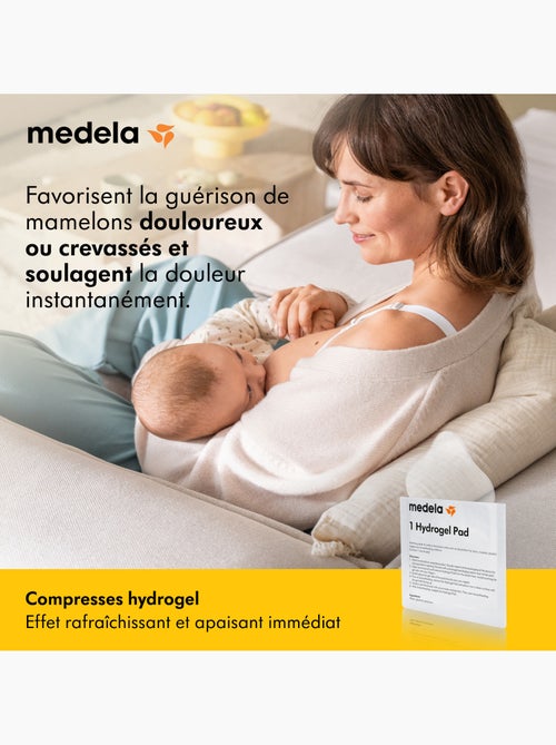 MEDELA - Compresse in idrogel - Confezione da 4 - Sollievo immediato - Kiabi