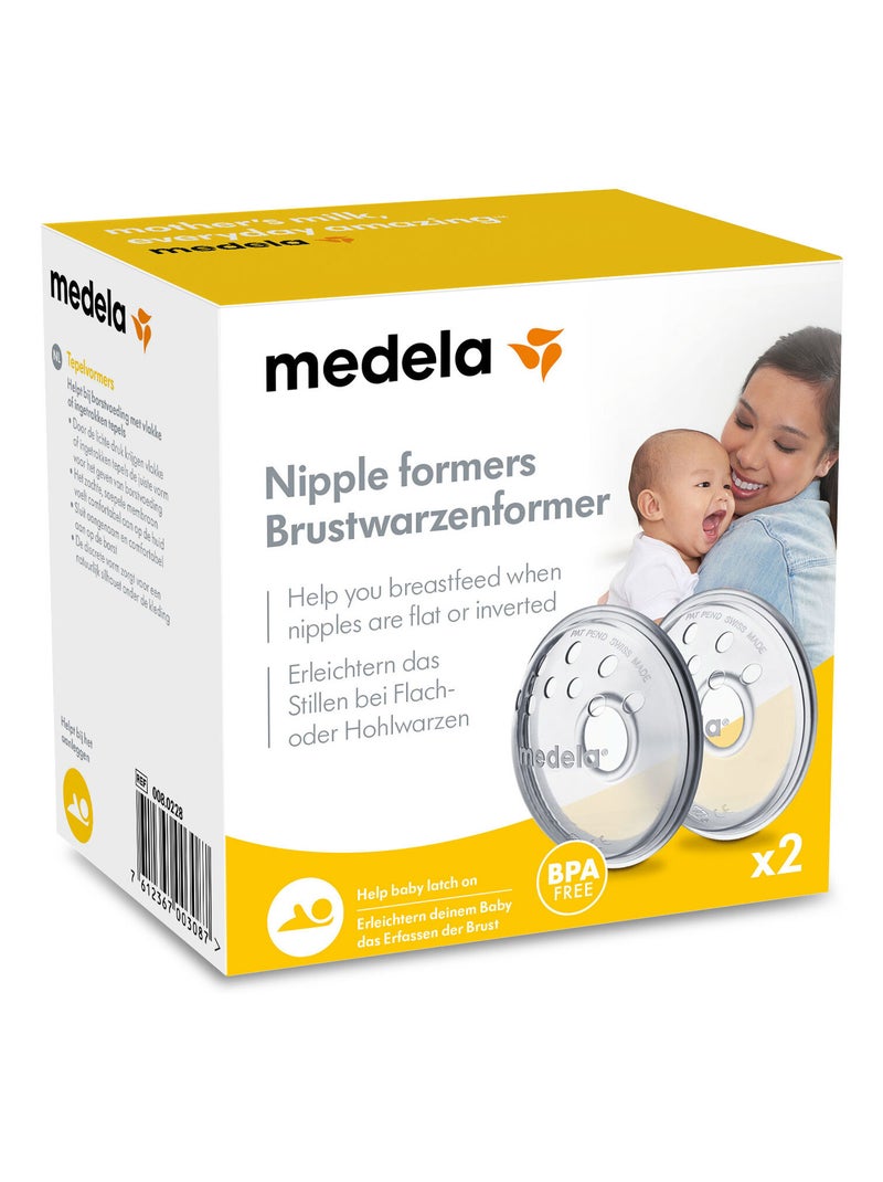 MEDELA - Modella capezzoli - Confezione da 2 - Preparazione allattamento Trasparente - Kiabi