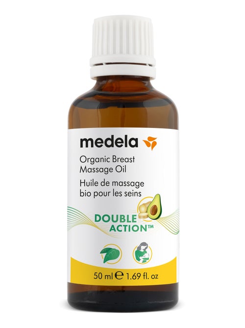 MEDELA - Olio da massaggio Double Action™ bio per il seno 50ml - Lenitivo - Kiabi