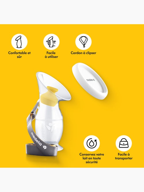 MEDELA - Raccoglitore di latte in silicone - Coppetta per allattamento - Kiabi