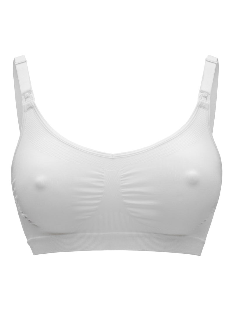 Medela - reggiseno per allattamento keep cool - bianco - taglia xxl - confortevole e traspirante Bianco - Kiabi