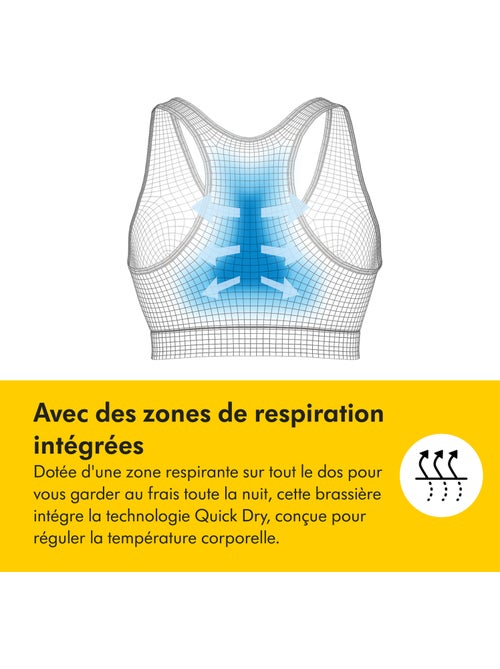 Medela - reggiseno per allattamento keep cool bianco - taglia l - reggiseno da notte, senza cuciture - Kiabi Medela - reggiseno per allattamento keep cool bianco - taglia l - reggiseno da notte, senza cuciture - Kiabi