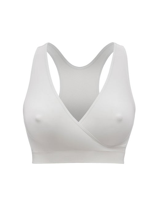 MEDELA - Reggiseno per allattamento KEEP COOL bianco - Taglia M - Reggiseno da notte, senza cuciture - Kiabi