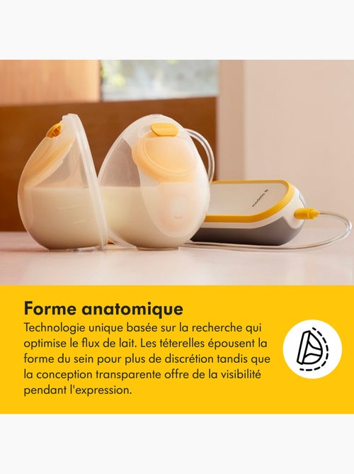 MEDELA - Tiralatte elettrico doppio Freestyle Hands Free 21 mm / 24 mm - Discreto e portatile - Kiabi