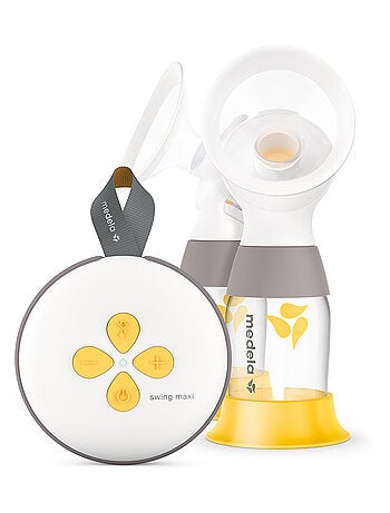 MEDELA - Tiralatte elettrico doppio Swing Maxi RD 21 mm / 24 mm - Estrazione rapida