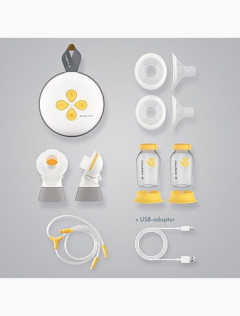 MEDELA - Tiralatte elettrico doppio Swing Maxi RD 21 mm / 24 mm - Estrazione rapida