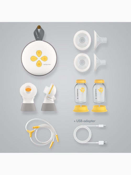 MEDELA - Tiralatte elettrico doppio Swing Maxi RD 21 mm / 24 mm - Estrazione rapida - Kiabi
