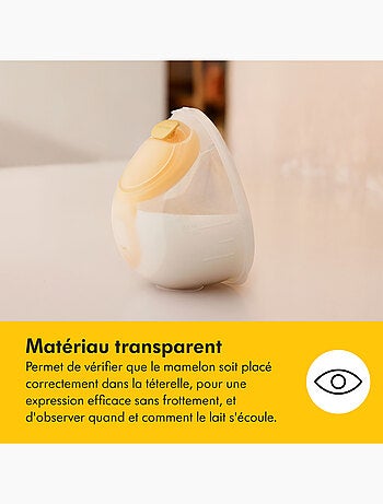 MEDELA - Tiralatte elettrico singolo Solo Hands-Free 24mm - Compatto e intuitivo