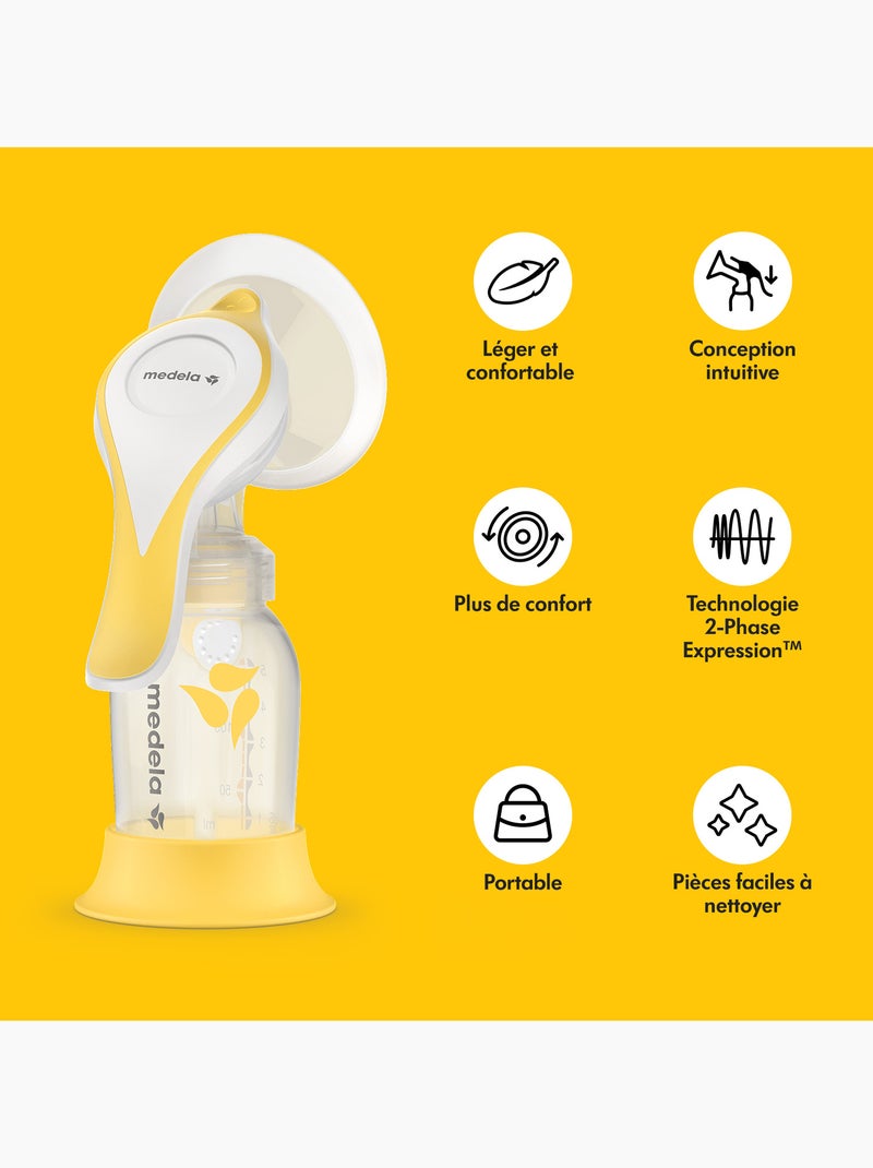 MEDELA - Tiralatte manuale Harmony Flex™ - Ergonomico e leggero Trasparente - Kiabi