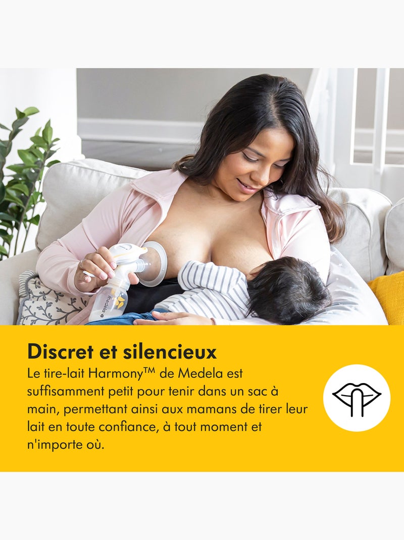 MEDELA - Tiralatte manuale Harmony Flex™ - Ergonomico e leggero Trasparente - Kiabi
