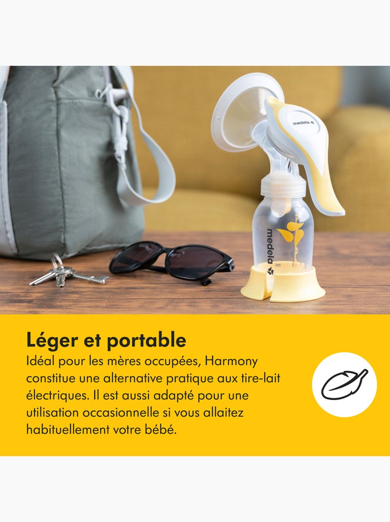 MEDELA - Tiralatte manuale Harmony Flex™ - Ergonomico e leggero Trasparente - Kiabi