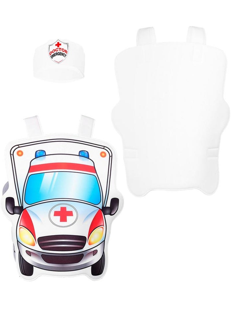 Medico in divisa da ambulanza con cappello Multicolore - Kiabi