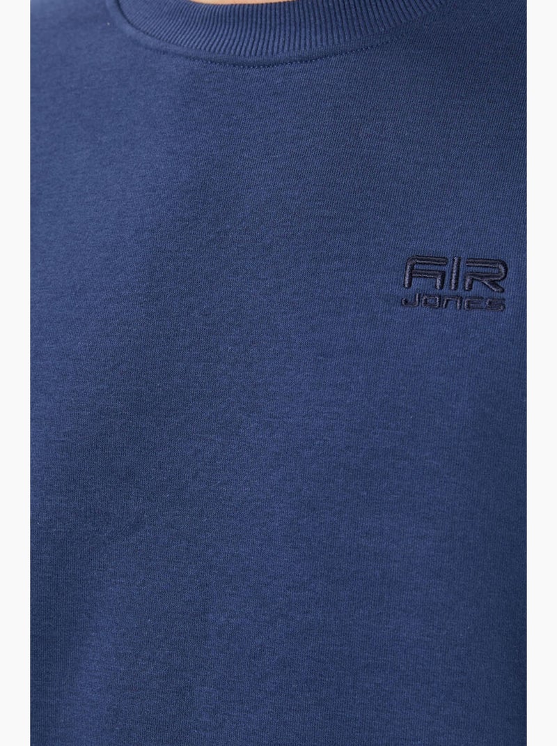Men's felpa girocollo regular fit tommy Blu grigiastro - Kiabi