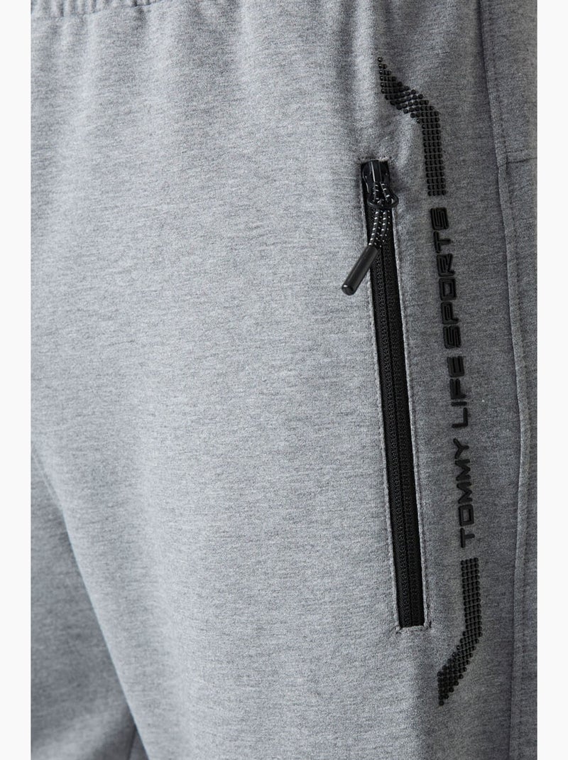 Men's pantaloncini da ciclismo capri tommy Grigio chiaro - Kiabi