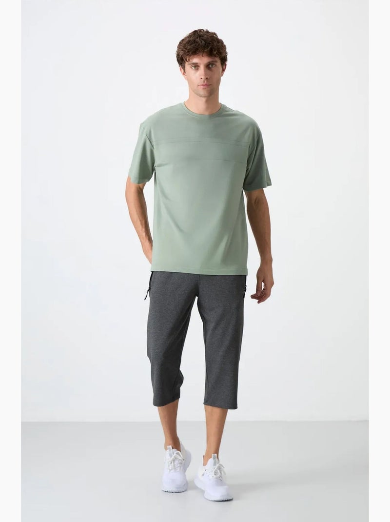 Men's pantaloncini da ciclismo capri tommy Grigio nero - Kiabi