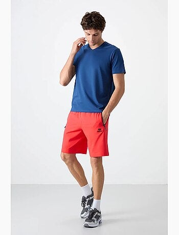 Men's pantaloncini felpa in maglia regular fit tommy