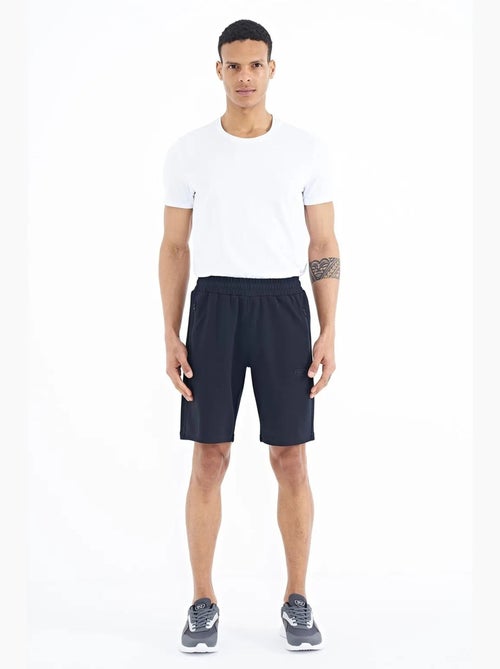 Men's pantaloncini felpati in cotone e poliestere tommy - Kiabi