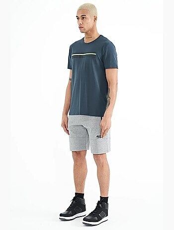 Men's pantaloncini felpati in maglia tinta unita tommy
