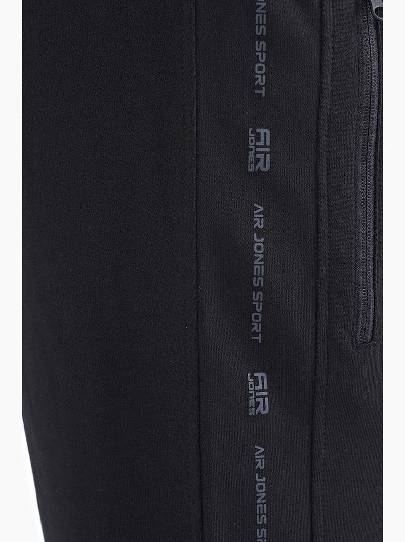 Men's pantaloncini felpati in maglia tommy Nero - Kiabi