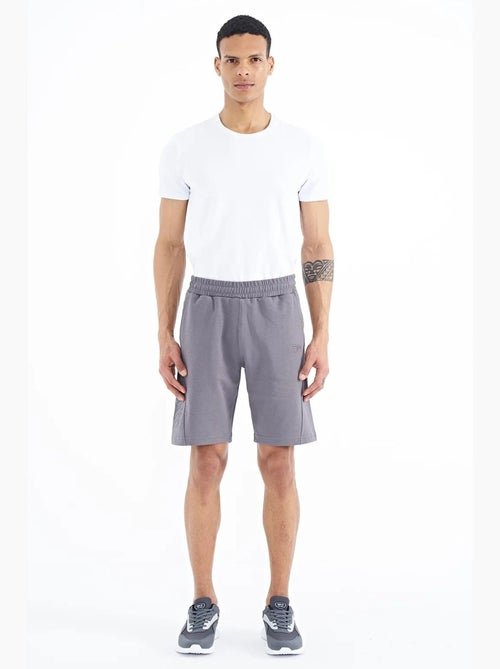Men's pantaloncini felpati in misto cotone tommy - Kiabi