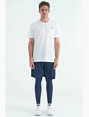 Men's pantaloni active in maglia skinny a vita alta tommy