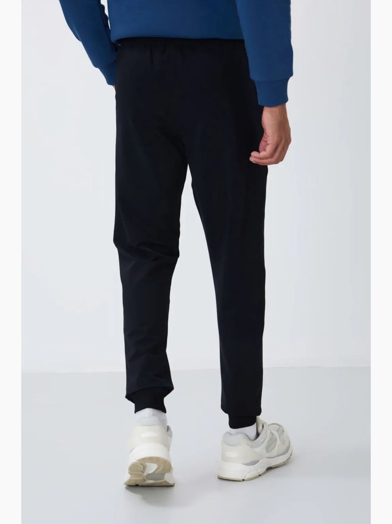 Men's pantaloni della tuta in pile tinta unita tommy Blu laguna - Kiabi