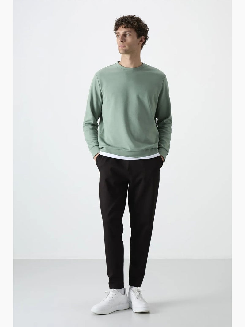 Men's pantaloni della tuta in poliestere regular fit tommy Nero - Kiabi