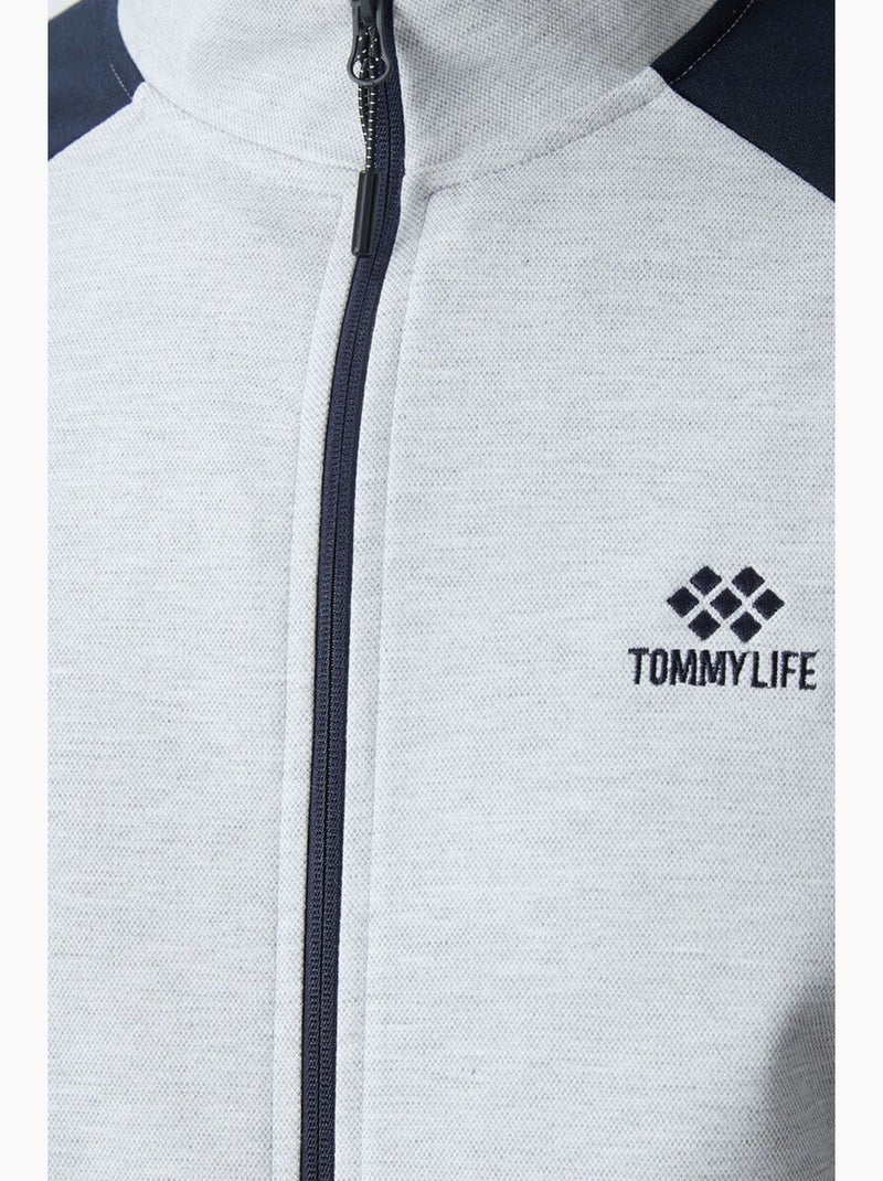Men's set active in maglia color block tommy Grigio blu - Kiabi