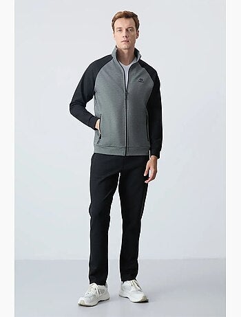 Men's set active in maglia color block tommy