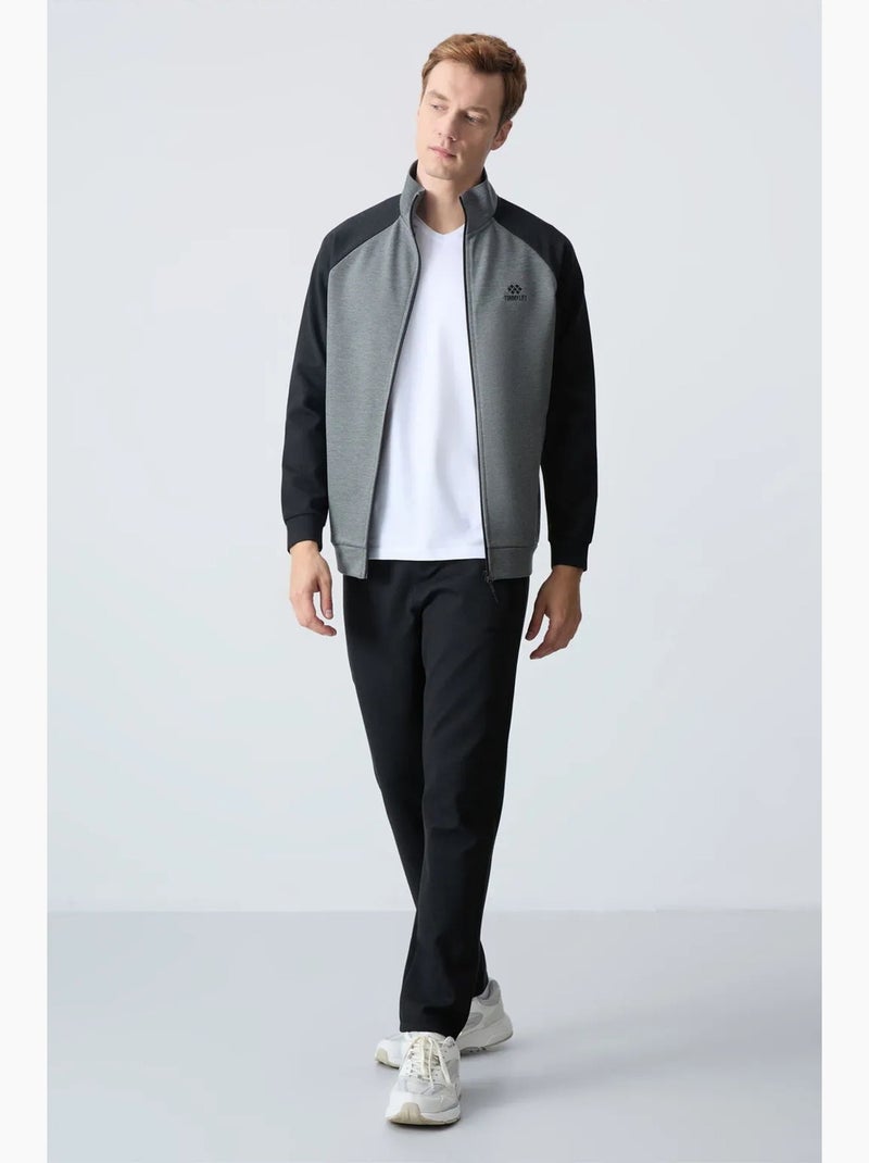 Men's set active in maglia color block tommy Grigio medio - Kiabi