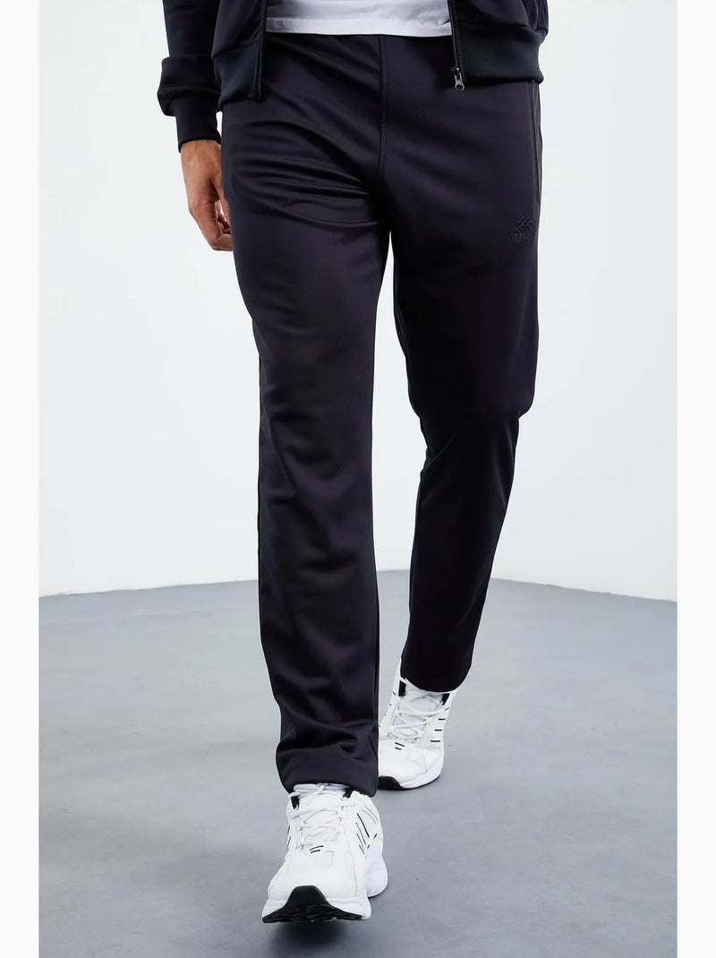 Men's set active in maglia scuba con colletto con zip tommy Blu marino - Kiabi