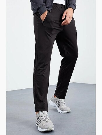 Men's set active in maglia scuba con colletto con zip tommy