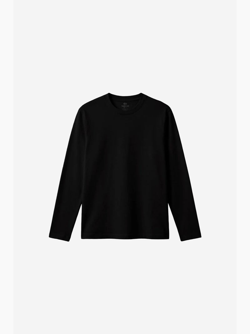 Men's set coordinato in jersey di cotone 3 pezzi tommy Nero - Kiabi