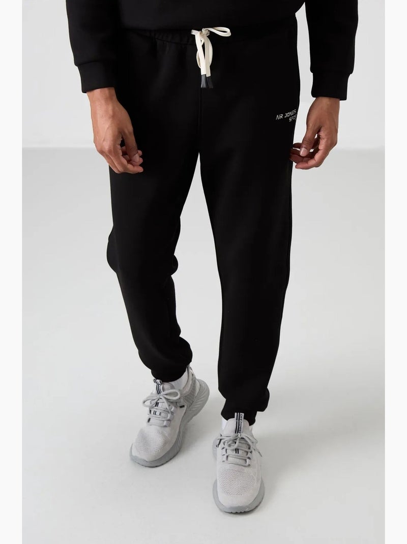 Men's set di felpa a maniche lunghe e pantaloni tommy Grigio nero - Kiabi