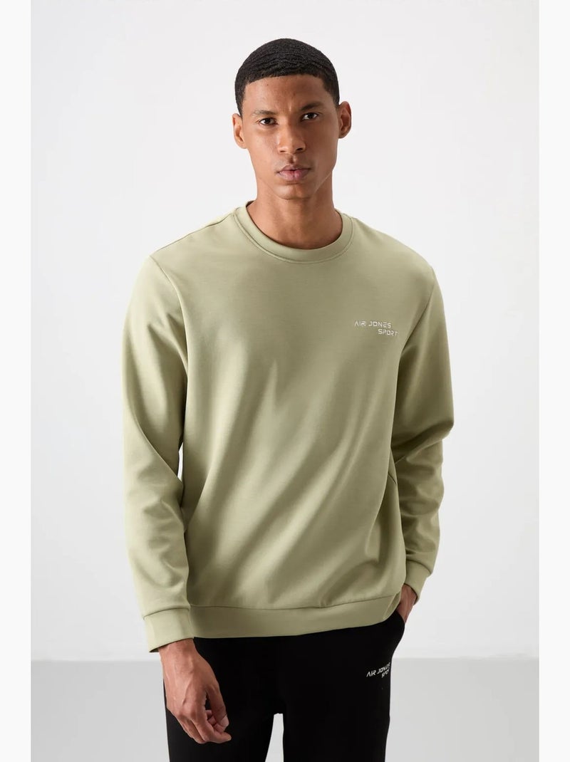 Men's set di felpa a maniche lunghe e pantaloni tommy Verde pastello - Kiabi