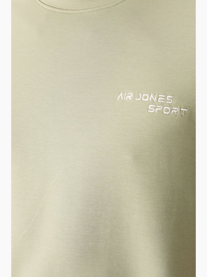 Men's set di felpa a maniche lunghe e pantaloni tommy Verde pastello - Kiabi