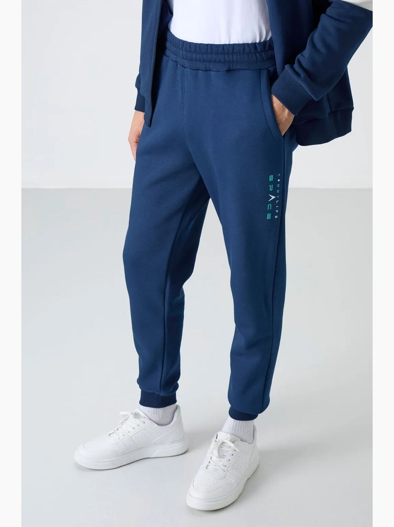 Men's set di felpa con zip e pantaloni color block tommy Blu Verde Bianco - Kiabi