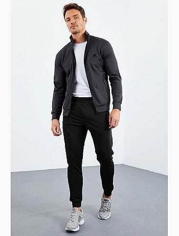 Men's set felpa e pantaloni in maglia scuba tommy