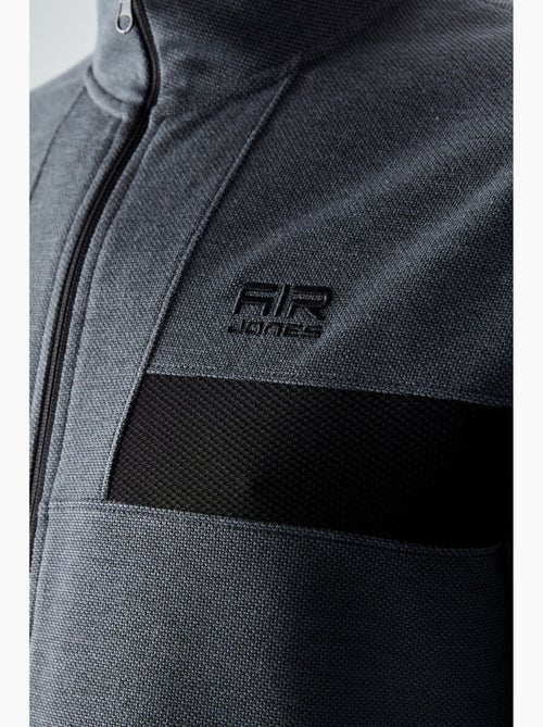 Men's set in pile con blocchi di colore con felpa e pantaloni tommy - Kiabi