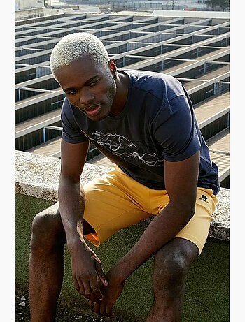 Men's shorts in jersey con vita con coulisse tommy
