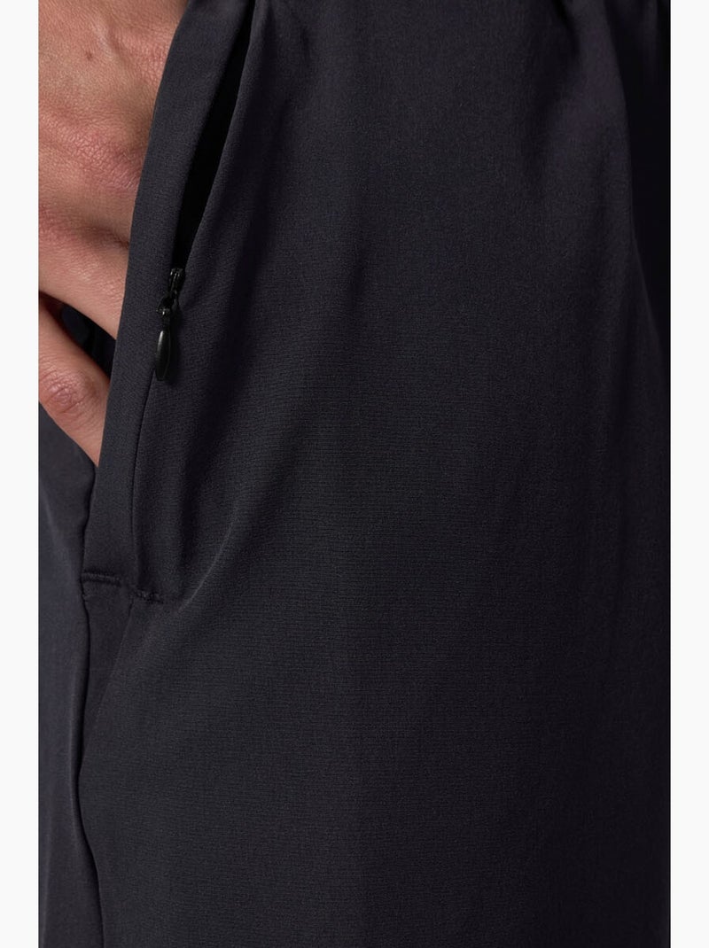 Men's shorts in jersey regular fit tommy Grigio nero - Kiabi