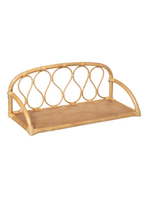Mensola a muro in rattan - Kiabi