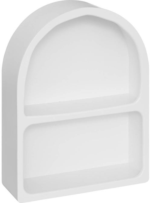 Mensola a muro rivi 45x35cm bianco - Kiabi