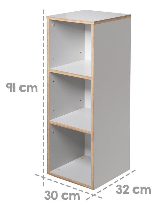 Mensola contenitore 3 scomparti – mobile cameretta "Roba Caro" - Kiabi