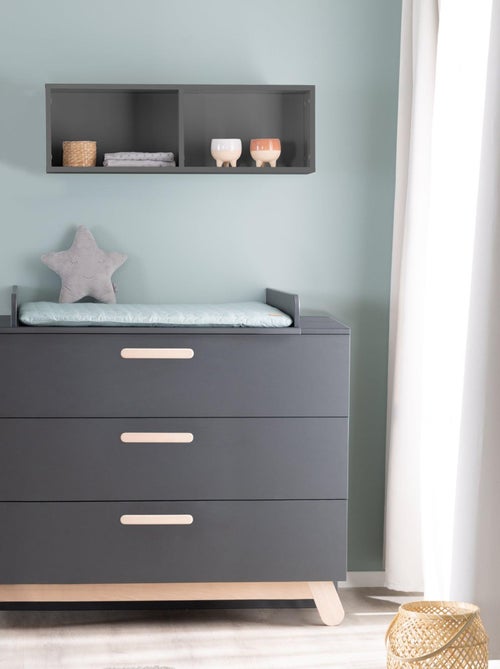 Mensola da parete 2 vani in legno per cameretta "Roba" - Kiabi