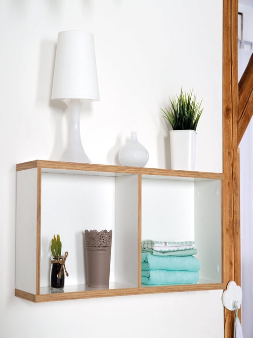 Mensola da parete 2 vani per cameretta "Finn" – ROBA - Kiabi